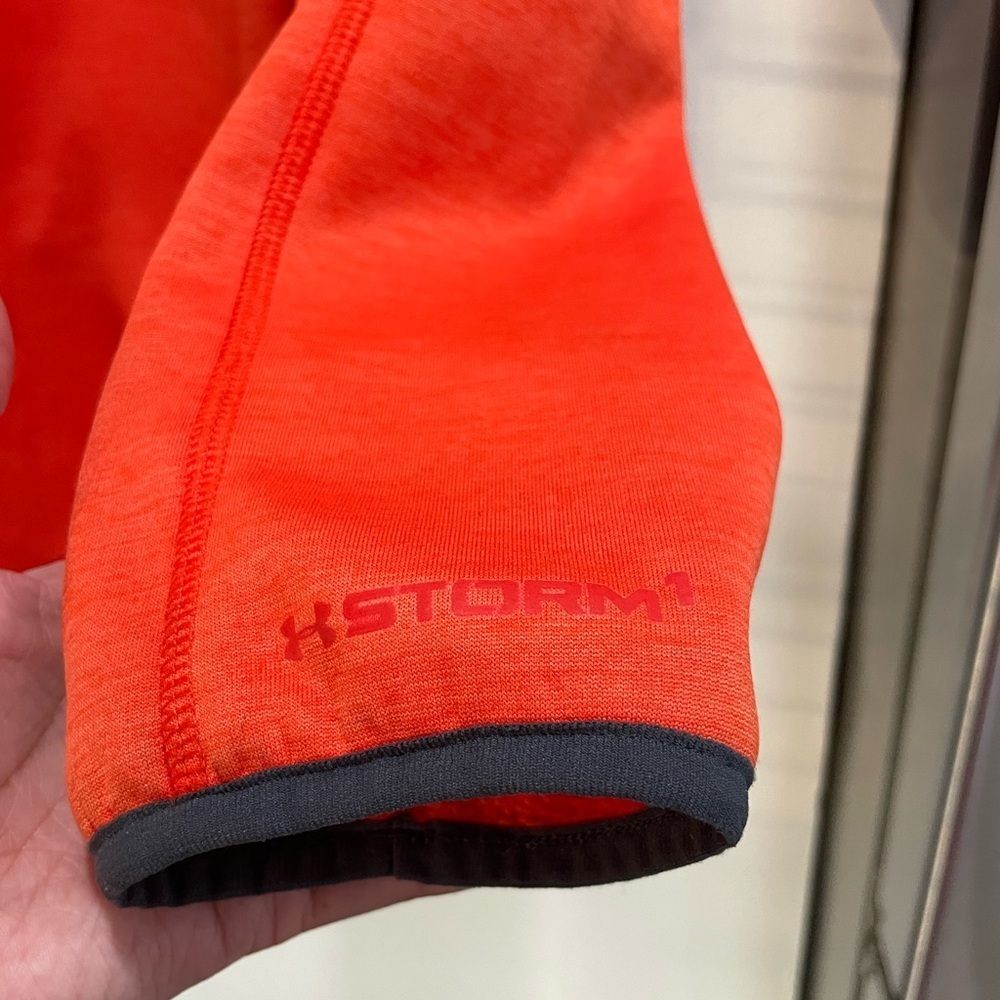 Under Armour Kids Bright Red Puffer Jacket - Picture 5 of 10